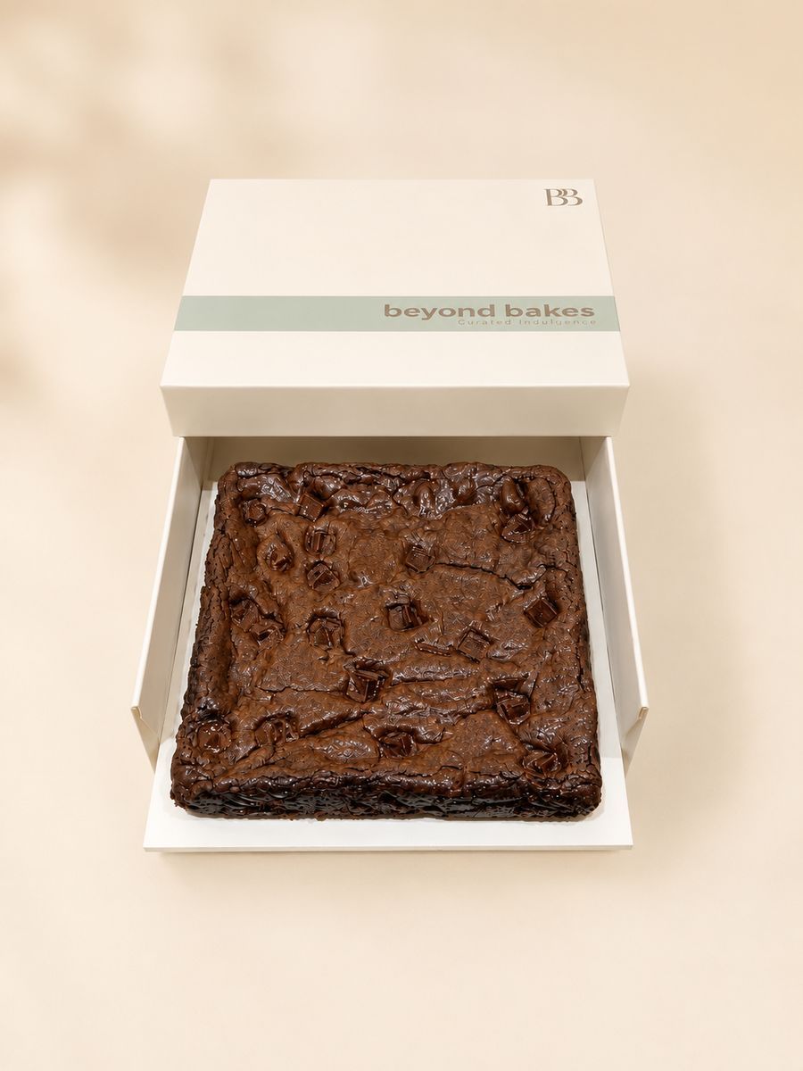 Beyond Bakes brownie gift box