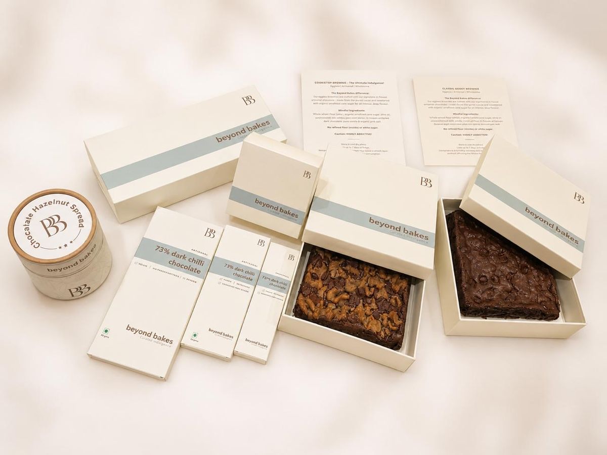 Beyond Bakes full product and packaging collection