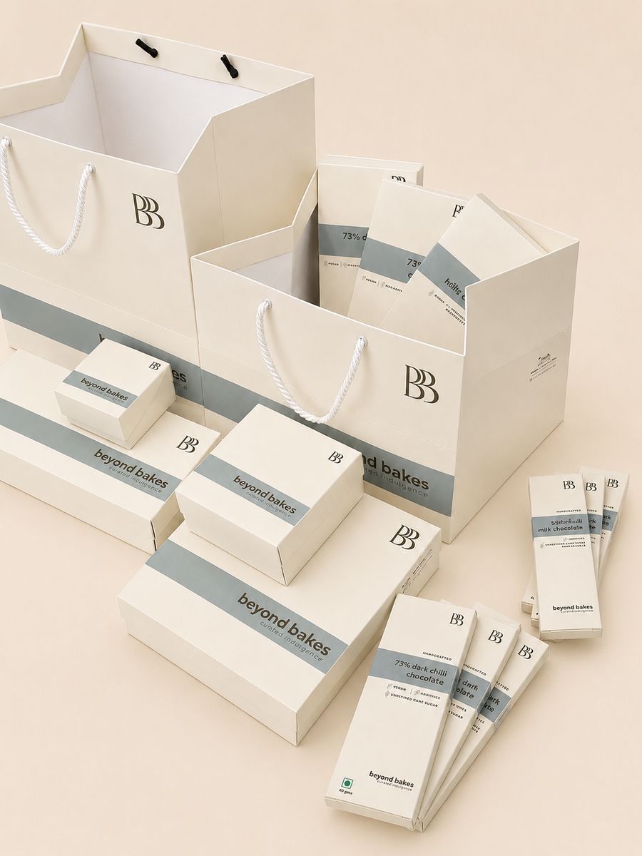 Beyond Bakes luxury gift bag with tag
